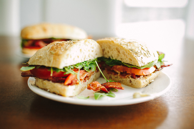 How dinner lead to Ciabatta + Bacon. Kampphotography Personal 