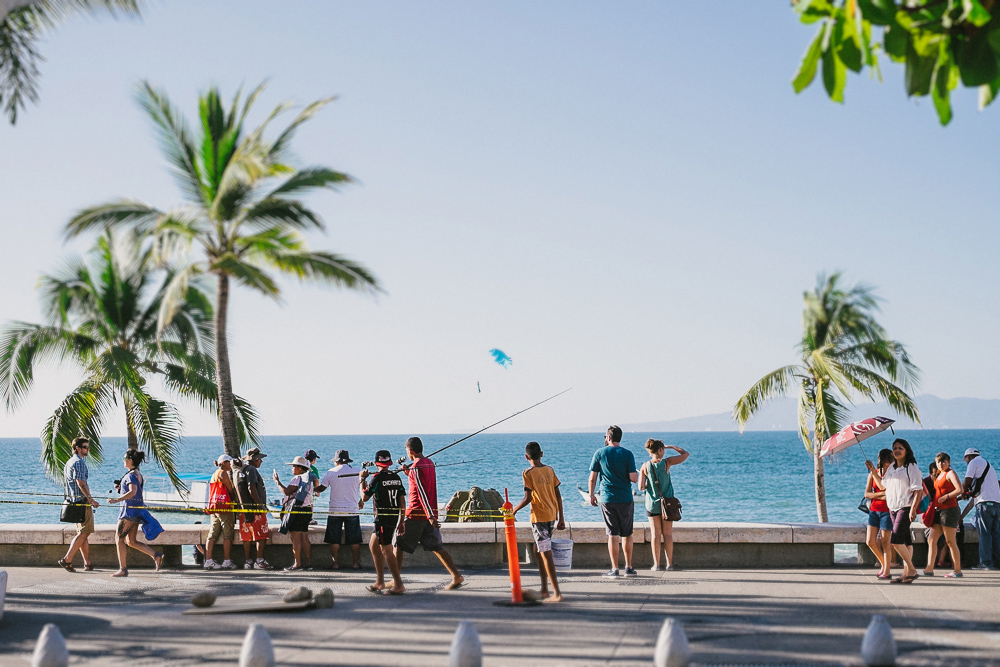 Puerto Vallarta // Beach + Street Kampphotography Destination Wedding 