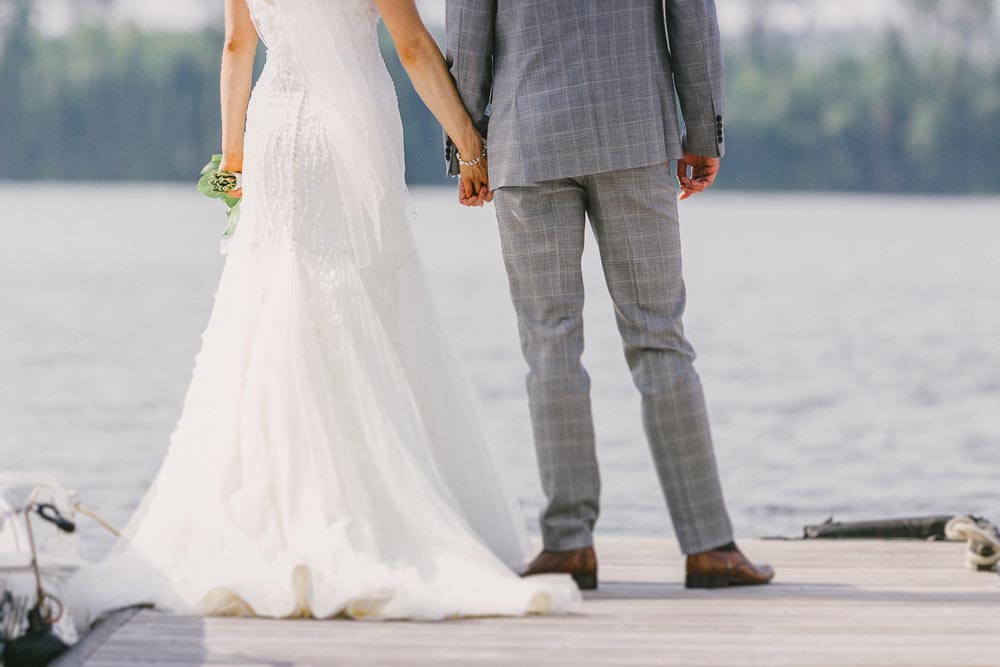 Stephanie + Kent // Minaki Wedding Kampphotography Winnipeg Wedding Photographers 