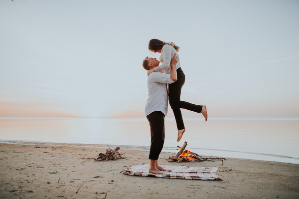 Beach Engagement Kampphotography Winnipeg Wedding Photographers You and Me Session 