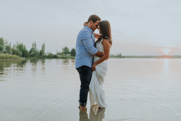 Sunset Engagement Session Kampphotography Winnipeg Wedding Photographers You and Me Session 