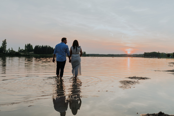 Sunset Engagement Session Kampphotography Winnipeg Wedding Photographers You and Me Session 