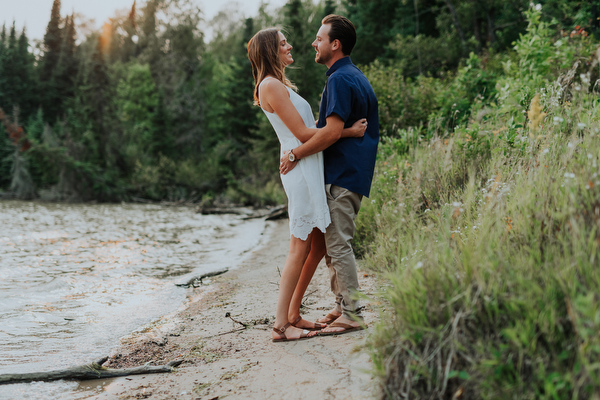 Cabin Engagement Session Kampphotography Winnipeg Wedding Photographers You and Me Session 