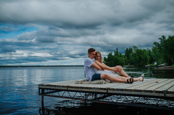 Cabin Engagement Kampphotography Winnipeg Wedding Photographers You and Me Session 