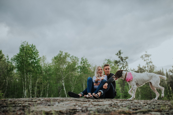 Cabin Engagement Kampphotography Winnipeg Wedding Photographers You and Me Session 