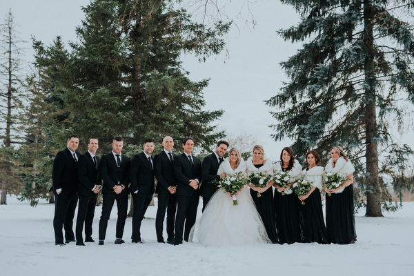 Winnipeg Winter Wedding Kampphotography Winnipeg Wedding Photographers 